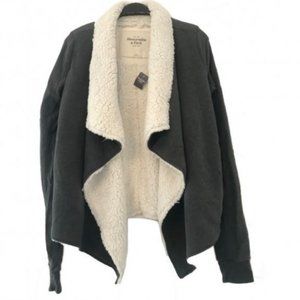 Abercrombie & Fitch: Faux Sheerling Jacket